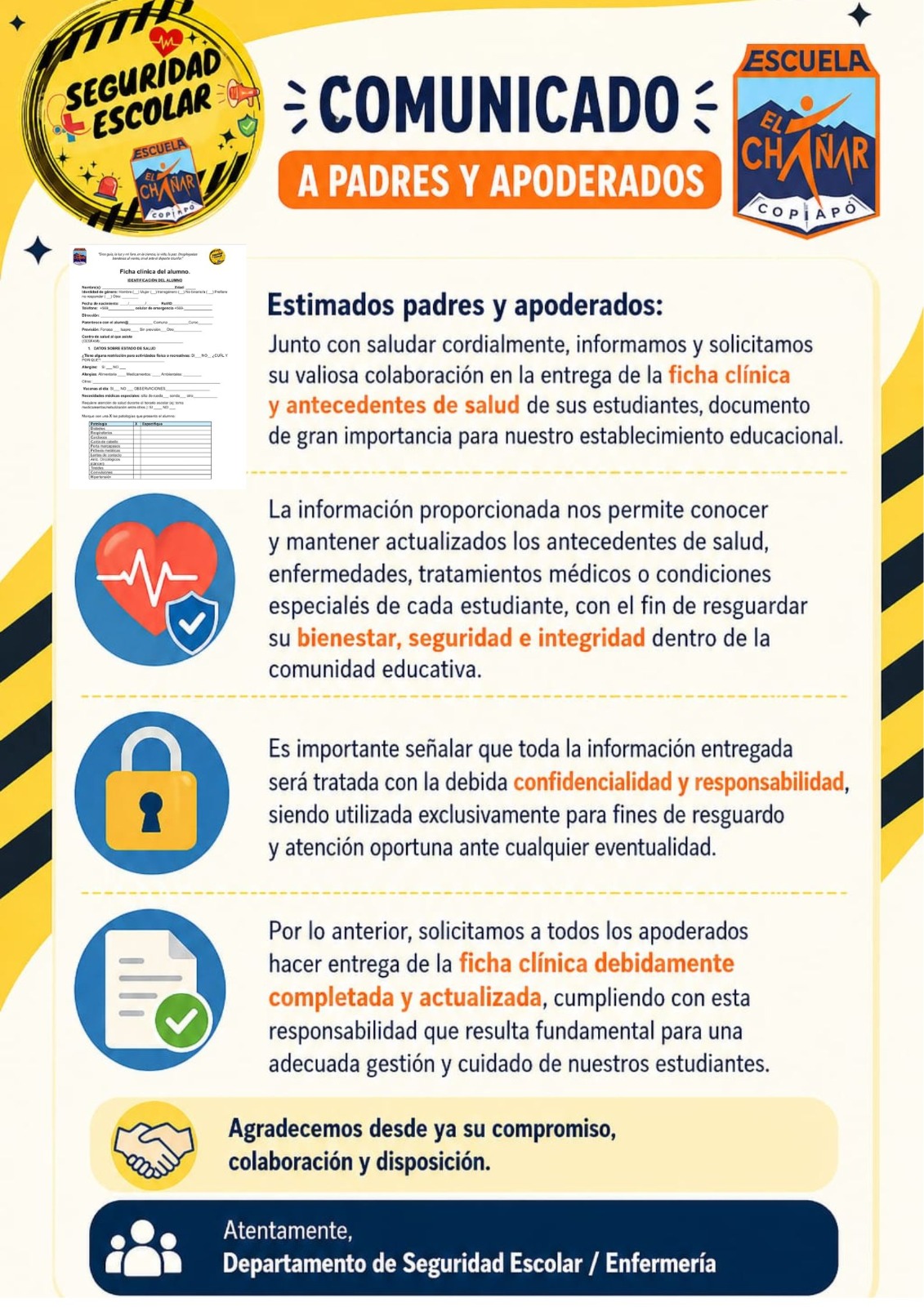Comunicado Apoderados