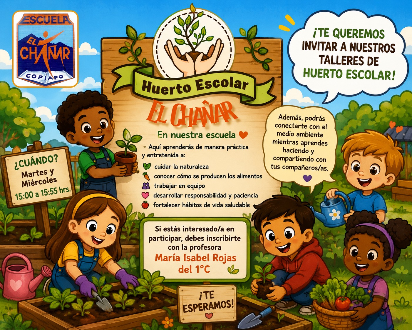 Talleres Huerto Escolar