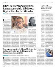 Cristian Muñoz en la Biblioteca Pública Regional