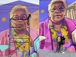 Hilda Olivares en el lanzamiento de Tesoros Humanos Vivos